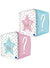 Image of Girl or Boy 38cm Cube Shaped Gender Reveal Foil Balloon