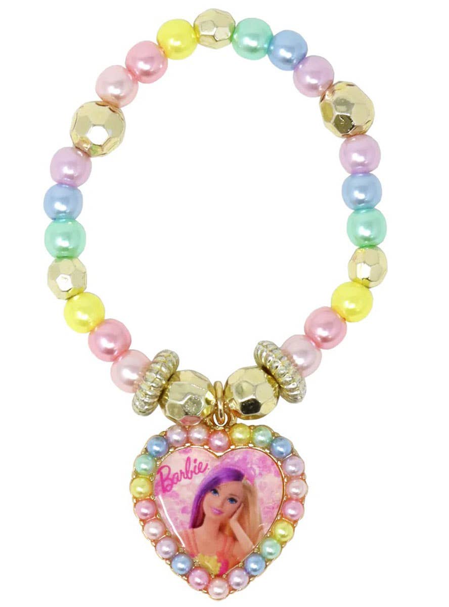 Image of Licensed Rainbow Barbie Girl's Costume Bracelet