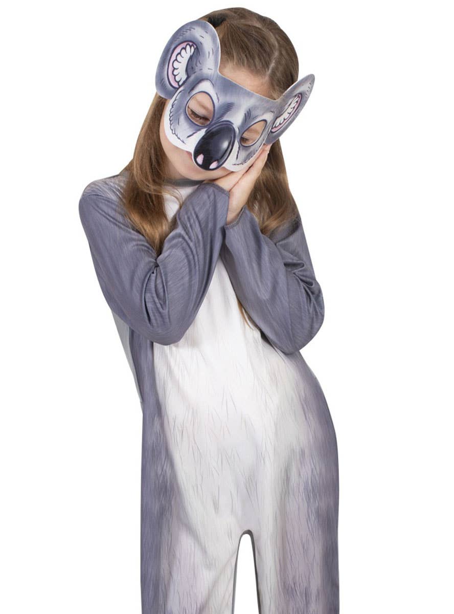 Girls Koala Onesie Book Week Costume - Close Image