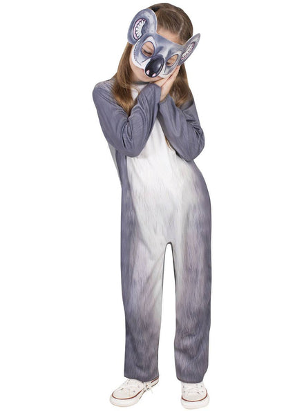 Girls Koala Onesie Book Week Costume - Main Image