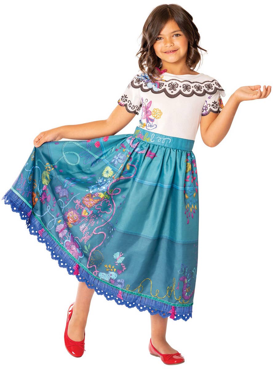 Image of Deluxe Girl's Mirabel Encanto Dress Up Costume - Main Image