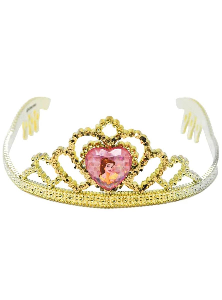 Image of Disney Princess Belle Girl's Gold Costume Tiara