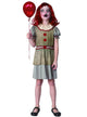 Girls Horror Movie Clown Pennywise Inspired Halloween Costume Main Image