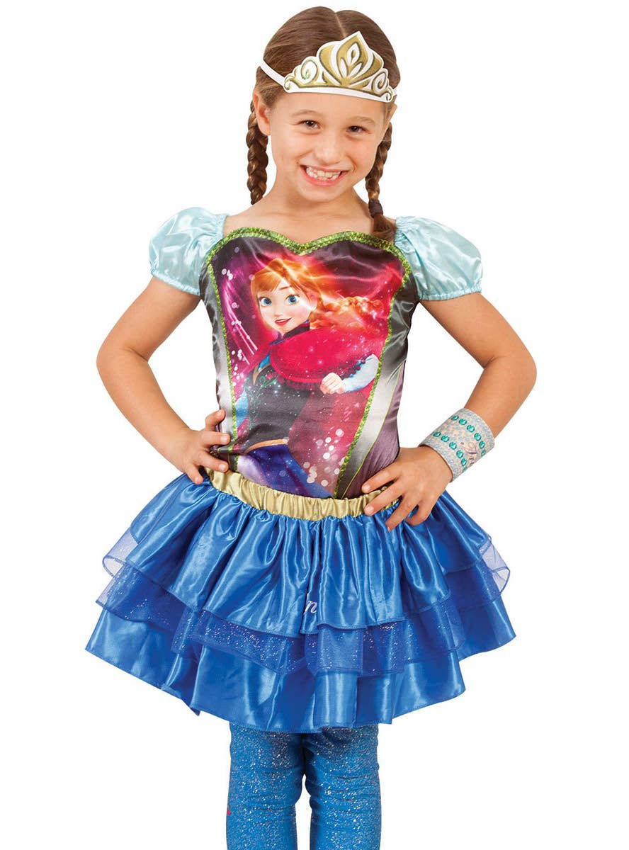 Image of Frozen Princess Anna Arm Cuff Costume Accessory - Alternate Image