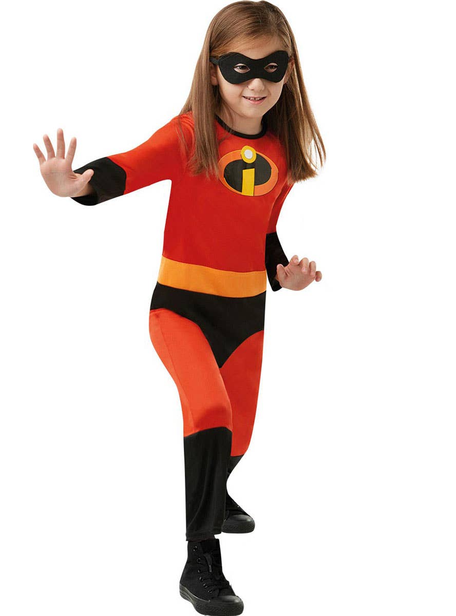 Image of Incredibles Sequel Girls Superhero Fancy Dress Costume