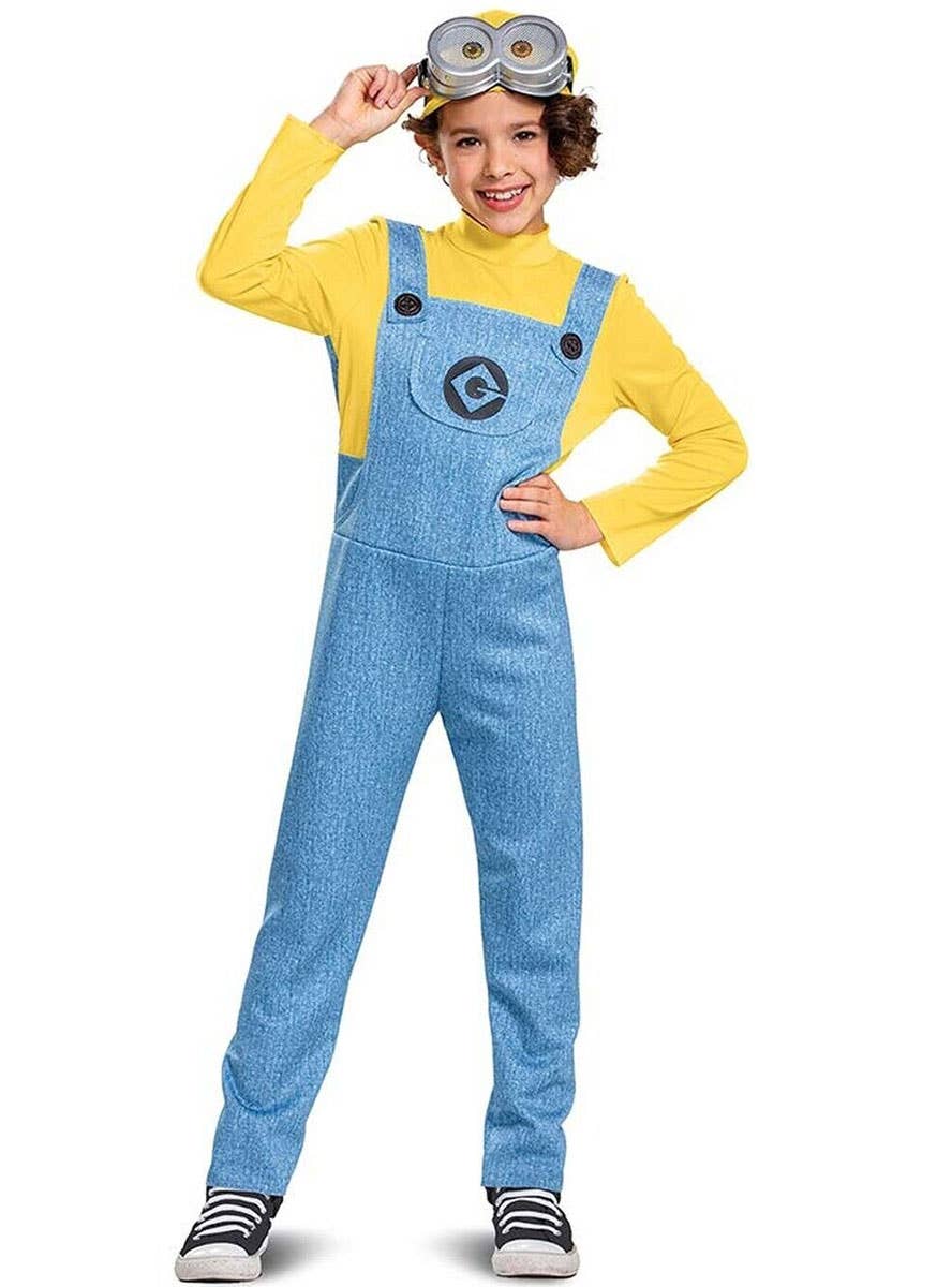 Image of Despicable Me Girl's Licensed Minion Costume - Alternative Image
