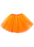 Image of Glittery Orange Girls 30cm Tulle Costume Tutu - Main Image