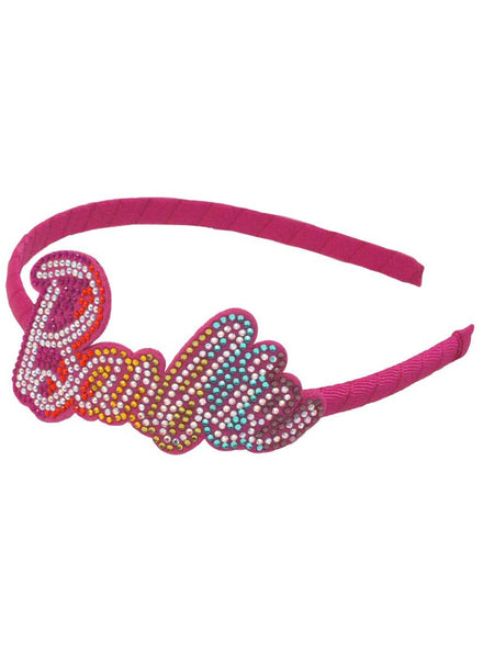 Image of Rhinestone Barbie Girl's Pink Costume Headband