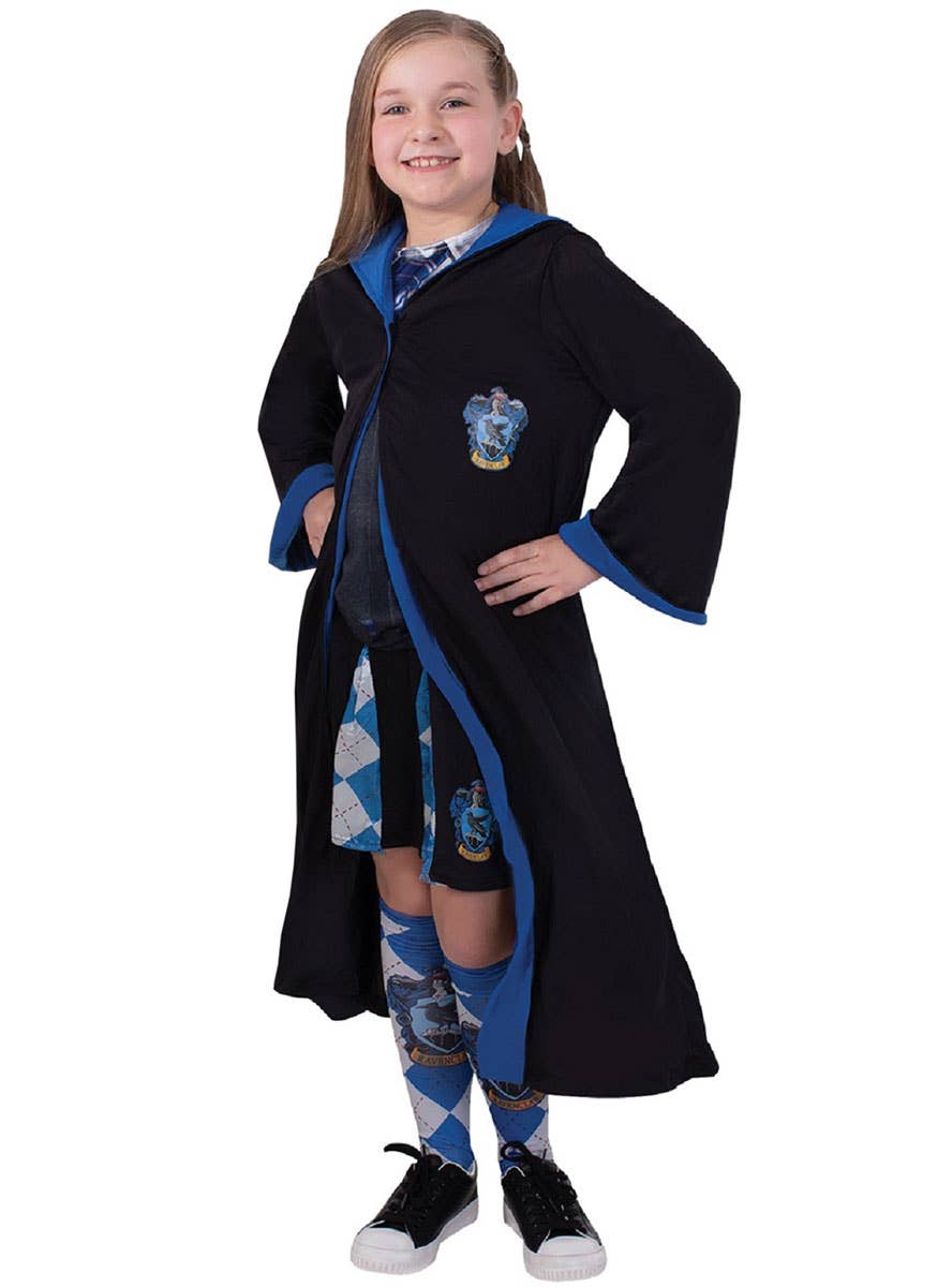 Image of Harry Potter Ravenclaw House Girls Book Week Costume Robe