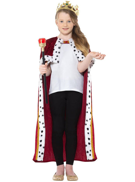 Image of Royal Renaissance Queen Girls Costume Cape