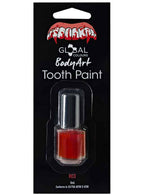 Image of Brush On Red Tooth Paint Makeup
