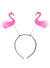 Image of Flamingo Glitter Headband Costume Accessory