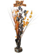 Image of Happy Halloween Sparkly Orange Table Decoration