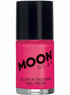 Image of Moon Glow Pink Glow in the Dark Nail Polish - Image 1