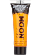 Image of Moon Glow Orange Glow In The Dark Face Paint