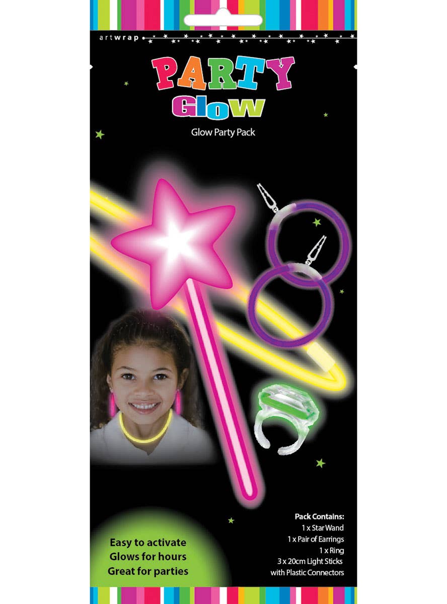 Image of Jewellery and Wand Glow Stick Party Pack