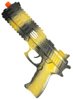 Image of Fake Black and Yellow Gun Costume Weapon