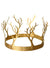 Image of Golden Metal Look Forest Queen Costume Crown - Main Image