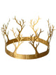 Image of Fantasy Forest Gold Metal Crown Accessory
