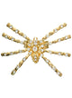 Image of Rhinestone Gold Metal Spider Costume Ring - Main Image