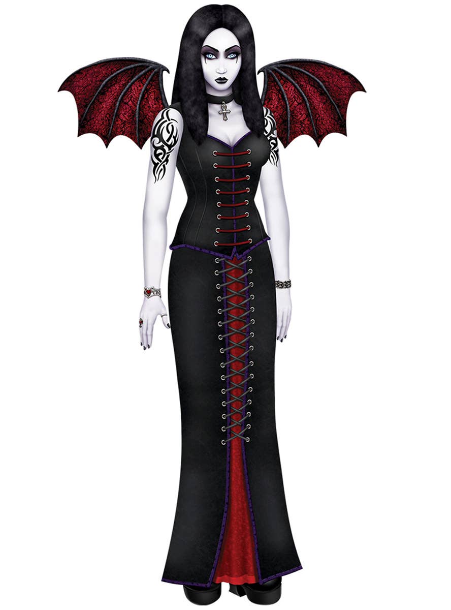 Image of Gothic Beauty Cut Out Halloween Decoration