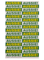 Image of Aussie Green And Gold Australia Day Tattoos