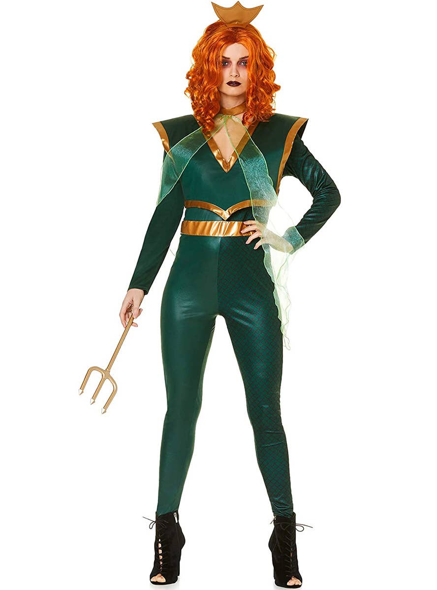 Under the Sea Green Sea Queen Costume for Women