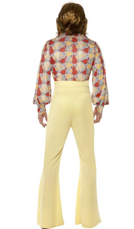 Retro Men's Groovy 70s Disco Guy Costume - Back Image