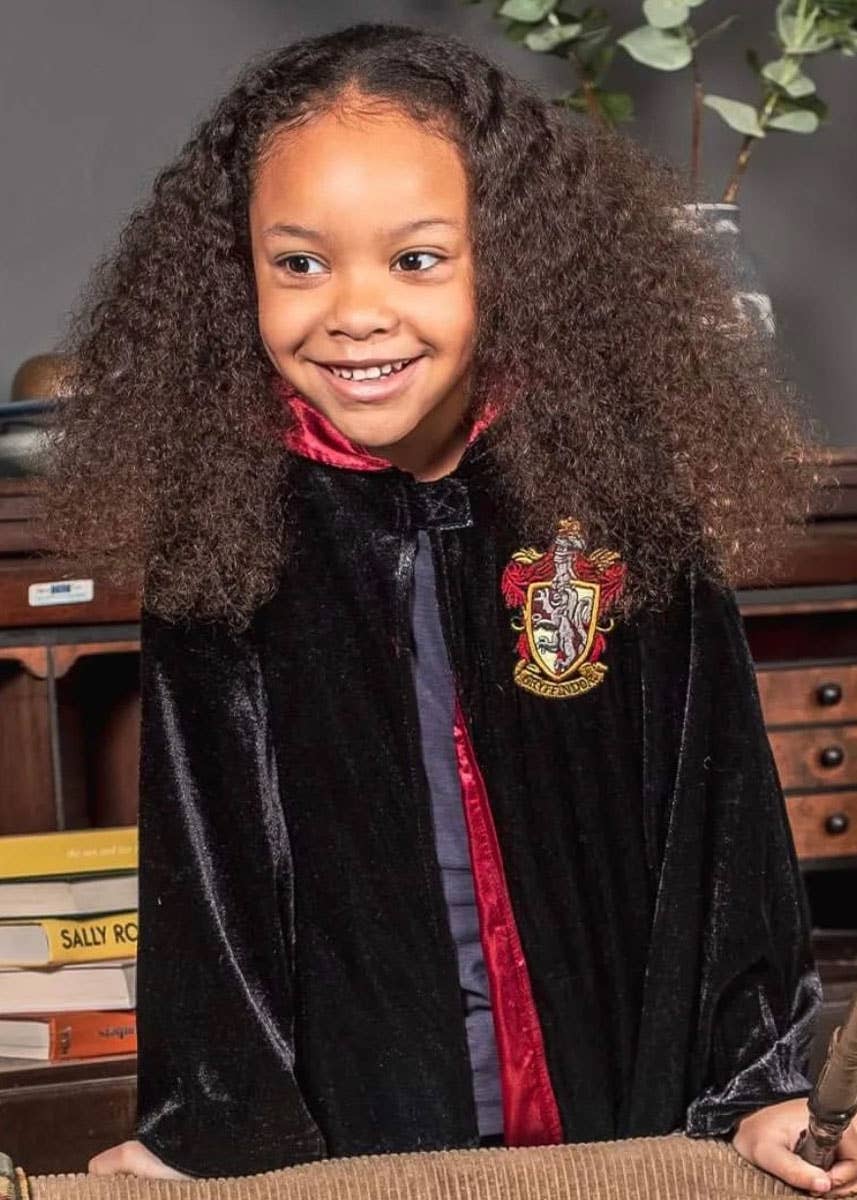 Kids Harry Potter Gryffindor Costume Robe Lifestyle Image