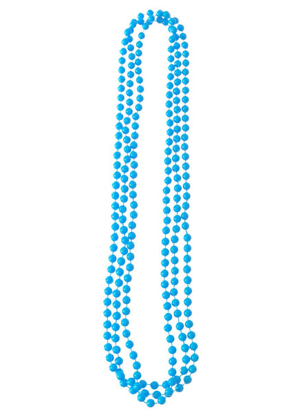 Beaded Blue Costume Necklaces in a Set of 3