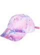 Pink and Purple Tie Dyed Festival Cap