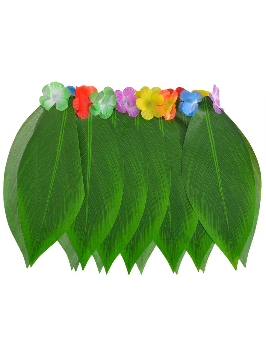 Green Banana Leaf Hawaiian Costume Skirt