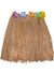 Natural Straw Coloured Short Hawaiian Luau Grass Skirt