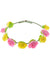 Yellow and Pink Flower Crown Costume Headband