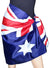 Tie On Aussie Flag Print Costume Sarong