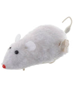 Wind Up White Mouse Toy Halloween Decoration