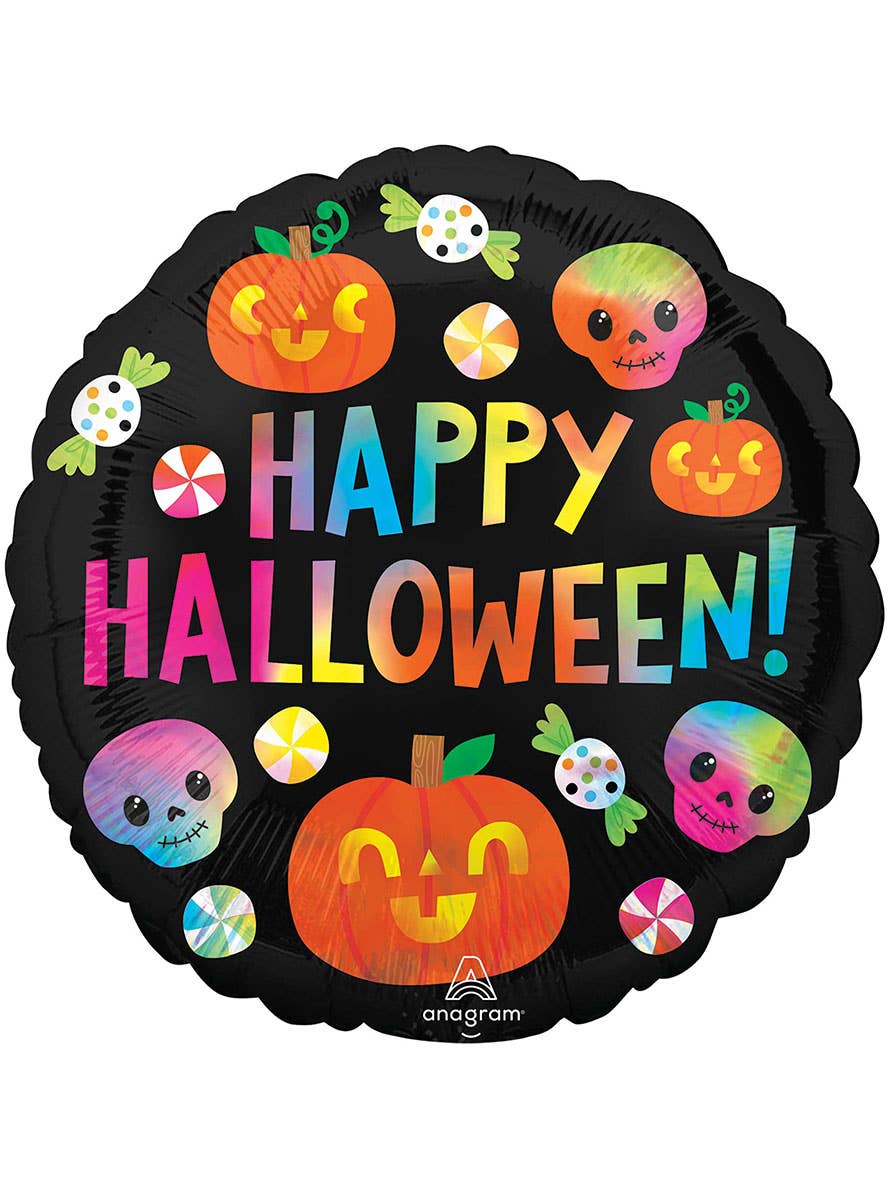 Image of Halloween Cuties Holographic 45cm Foil Balloon