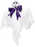 Image Of Halloween Decoration Hanging Smiling White Ghost Child Friendly Halloween Decoration