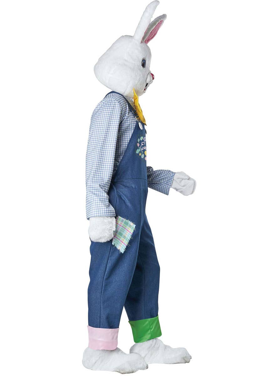 Deluxe Happy Easter Bunny Plus Size Adults Mascot Costume