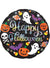 Image of Happy Halloween Holographic Cuties 45cm Foil Balloon