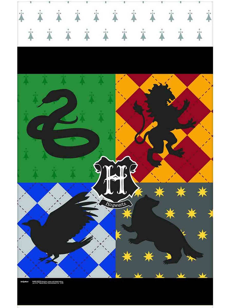 Image Of Harry Potter Houses Large Plastic Table Cover - Alternative