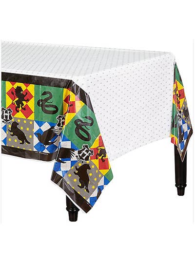 Image Of Harry Potter Houses Large Plastic Table Cover
