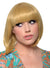 Honey Blonde Women's Short Heat Resistant Bob Fashion Wig - Main Image
