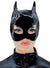 Black Vinyl Wet Look Catwoman Costume Mask for Adults