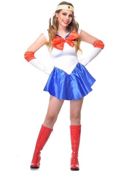 Image of Sailor Moon Women's Anime Cosplay Costume - Main Image