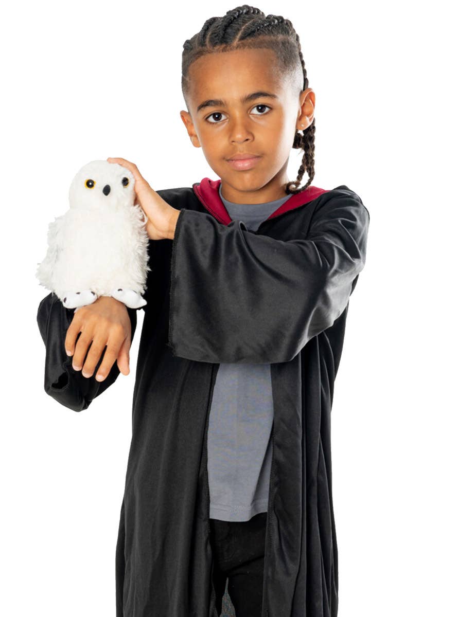Image of Harry Potter Plush Hedwig Owl Costume Gauntlet
