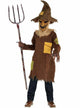 Image of Hessian Scary Scarecrow Boy's Halloween Costume