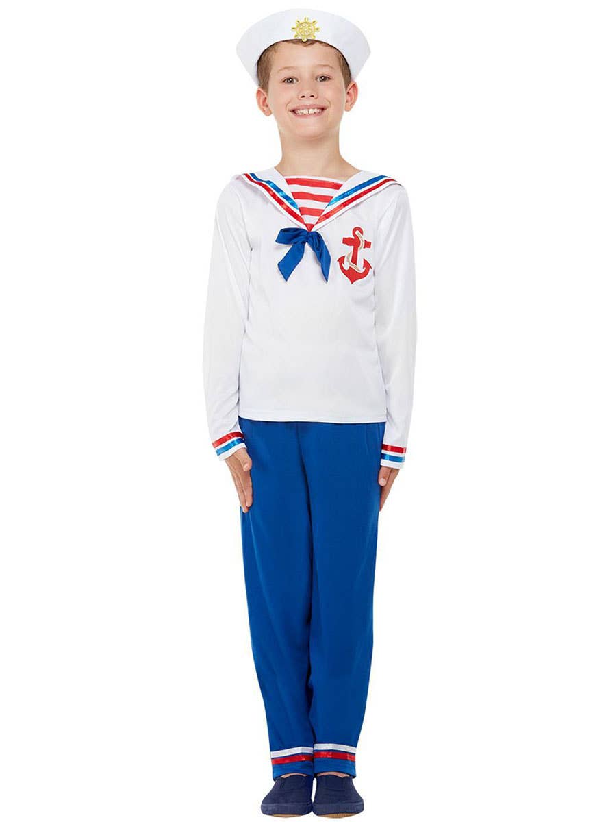 Image of High Seas Sailor Boys Costume - Alternate Image