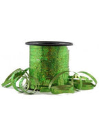 Image of Holographic Lime Green 225cm Long Curling Ribbon