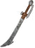 Image of Pirate Sword with Leather Look Handle Costume Weapon